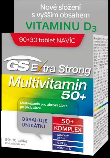 GS Extra Strong Multivitamin 50+, 120 tablet