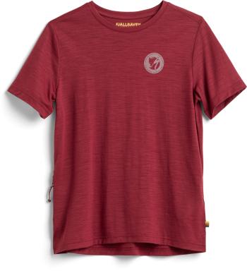 Specialized x Fjällräven Wool Tee SS Wmn - pomegranate red XL