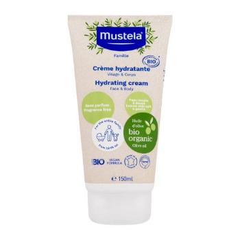 Mustela Bio Hydrating Cream 150 ml denní pleťový krém unisex na suchou pleť