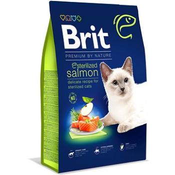 Brit Premium by Nature Cat Sterilized Salmon 8 kg  (8595602553259)