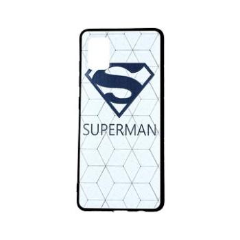 TopQ Samsung A51 3D silikon Bílý Superman 47864 (Sun-47864)