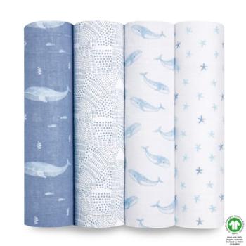 aden + anais™ puck wipes Ocean ic 4-pack