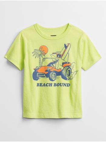 Zelené klučičí dětské tričko mix and match graphic t-shirt