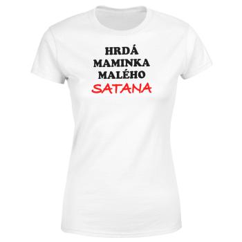 Tričko Maminka satana (Velikost: XL, Barva trička: Bílá)