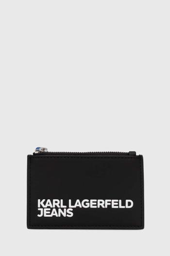 Peněženka Karl Lagerfeld Jeans černá barva, 245D3201