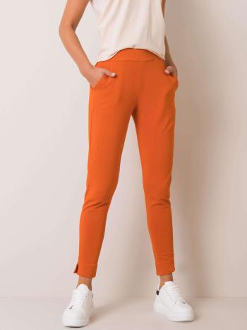 ORANŽOVÉ DÁMSKÉ TEPLÁKY RV-DR-5222.59-ORANGE Velikost: XL