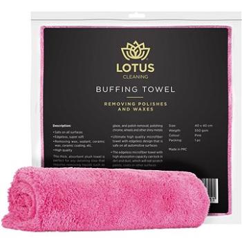 Lotus Pink Buffing Towel 550gsm (19000092)