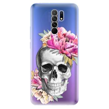 Odolné silikonové pouzdro iSaprio - Pretty Skull - Xiaomi Redmi 9