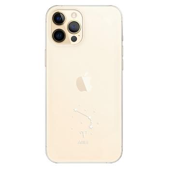 Odolné silikonové pouzdro iSaprio - čiré - Beran - iPhone 12 Pro Max