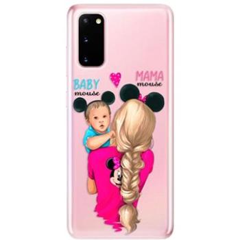 iSaprio Mama Mouse Blonde and Boy pro Samsung Galaxy S20 (mmbloboy-TPU2_S20)