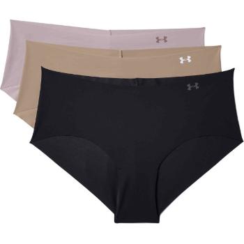 Under Armour PS HIPSTER 3PACK Dámské kalhotky, černá, velikost