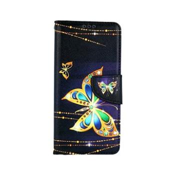 TopQ Xiaomi Redmi 10 knížkové Zlatý motýl 67570 (Sun-67570)