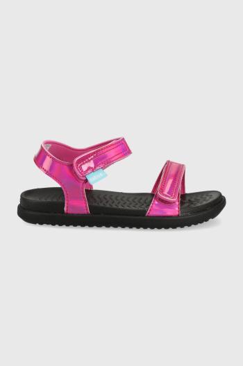 Dětské sandály Native růžová barva