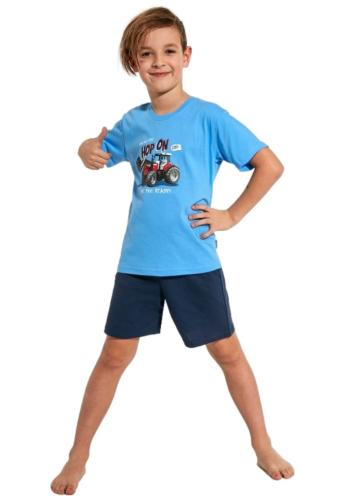Dětské pyžamo Cornette 222/100 122/128 Modrá