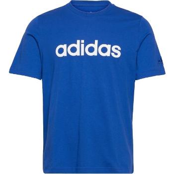 adidas LIN SJ T Pánské tričko, modrá, velikost M