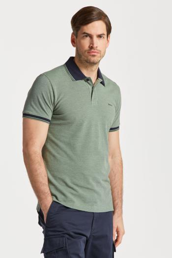 POLOKOŠILE GANT 4-COL OXFORD SS PIQUE zelená 4XL