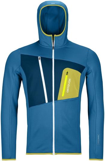 Ortovox Fleece grid hoody m - heritage blue S