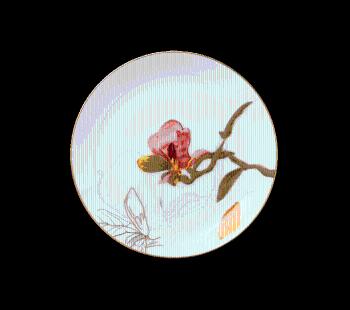 Květinový talíř s magnolií, 22 cm - Royal Copenhagen