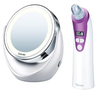 Beurer BS 49_FC41 Kosmetické zrcadlo a Přístroj na hloubkové čištění pórů