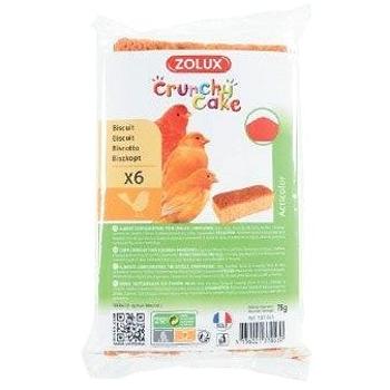 Zolux Crunchy cake acticolor sušenky pták 6ks 75g (3336021370530)