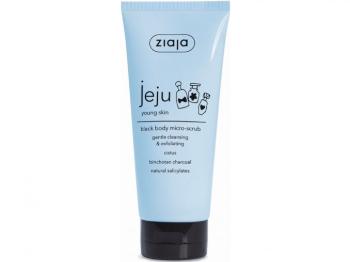 Ziaja Černý mikro-peeling & sprchový gel (Black Body Micro Scrub) 200 ml