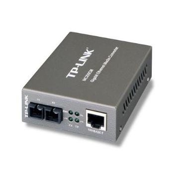 TP-LINK MC200CM převodník , 1000TX/1000FX MM, SC, 0,5 km - Verze 2 (9V), MC200CM