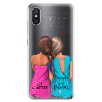 Odolné silikonové pouzdro iSaprio - Best Friends - Xiaomi Mi 8 Pro