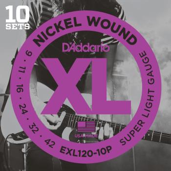 D'Addario EXL120-10P