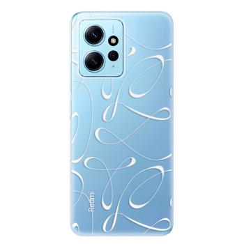 Odolné silikonové pouzdro iSaprio - Fancy - white - Xiaomi Redmi Note 12 5G