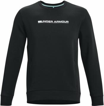 Under Armour UA Summit Knit Crew Black/White S Fitness mikina