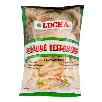 Těstoviny penne rýžové bezlepkové 300 g LUCKA