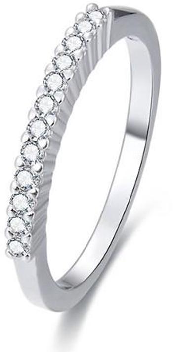 Beneto Stříbrný prsten s krystaly AGG187 52 mm