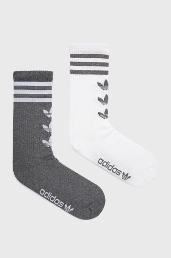 Ponožky adidas Originals (2-pack) HC9526 bílá barva