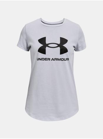 Tričko Under Armour Live Sportstyle Graphic SS- šedá