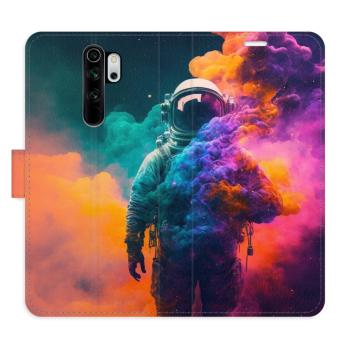 Flipové pouzdro iSaprio - Astronaut in Colours 02 - Xiaomi Redmi Note 8 Pro