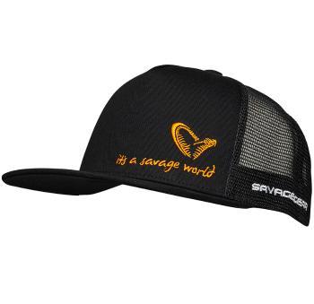 Savage gear kšiltovka all black cap onesize black caviar