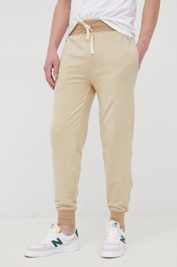Kalhoty Polo Ralph Lauren pánské, béžová barva, hladké