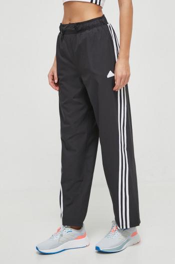 Tepláky adidas černá barva, s aplikací, IP1567