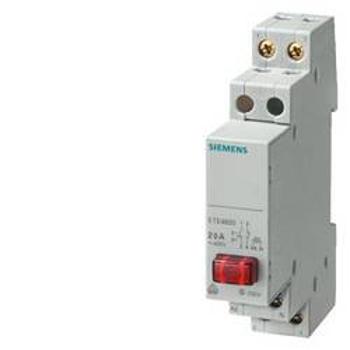 Tlačítko Siemens 5TE4821, 20 A 1 spínací kontakt šedá 6 mm²