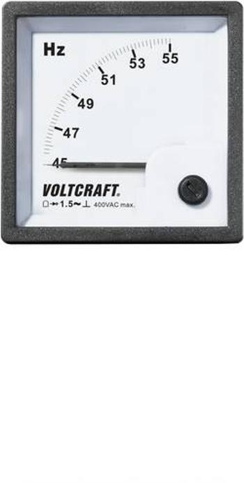 Analogové panelové měřidlo VOLTCRAFT AM-72X72/50HZ 45 - 55 Hz