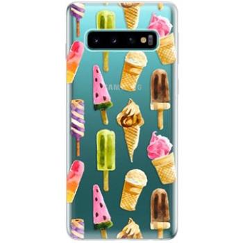 iSaprio Ice Cream pro Samsung Galaxy S10 (icecre-TPU-gS10)