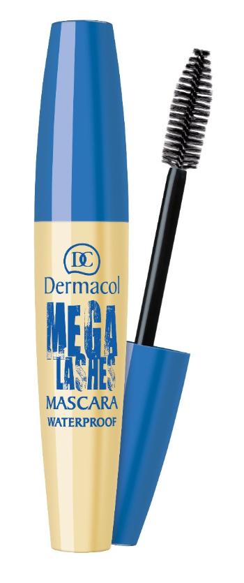 Dermacol Mega Lashes Waterproof řasenka černá 12,5 ml