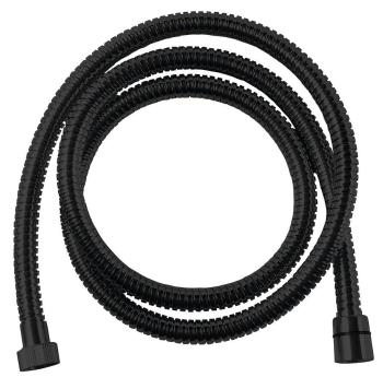 SAPHO POWERFLEX opletená sprchová hadice, 150cm, černá mat FLEX156