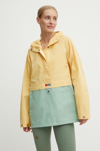 Outdoorová bunda Fjallraven Vardag žlutá barva, F87009.133.676