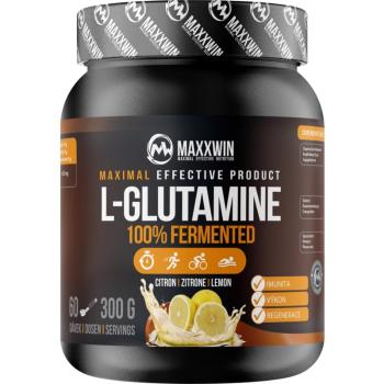 Maxxwin L-Glutamine 100% Fermented regenerace a růst svalů příchuť Lemon 300 g