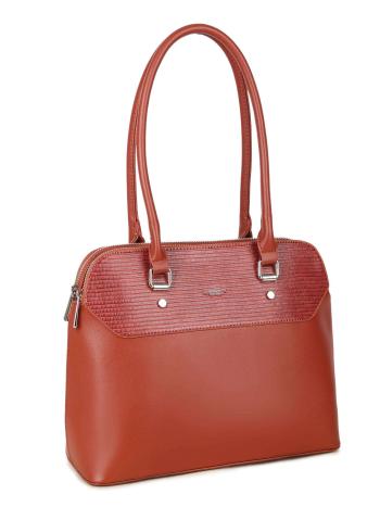 SVĚTLE HNĚDÁ DÁMSKÁ SHOPPER KABELKA OW-TR-5870-BROWN Velikost: ONE SIZE