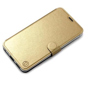 Mobiwear Flip pouzdro pro Xiaomi 11 Lite 5G NE - C_GOS Gold&Gray s šedým vnitřkem (5903516873593)