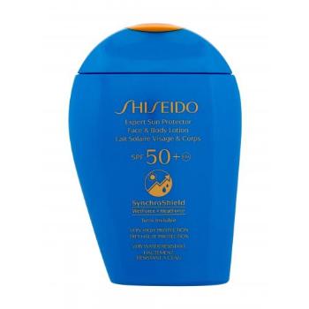 Shiseido Expert Sun Face & Body Lotion SPF50 150 ml opalovací přípravek na tělo pro ženy