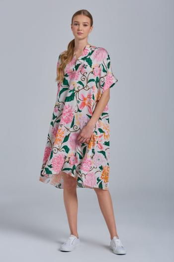 ŠATY GANT D2. DAHLIA PRINT DRESS bílá 38