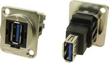 XLR adaptér USB A zásuvka 3.0 na USB A zásuvka 3.0 adaptér, vestavný Cliff CP30205NM 1 ks